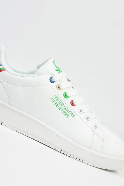 Benetton Minimalist Günlük Kadın Sneaker - Rahat ve Şık - 11