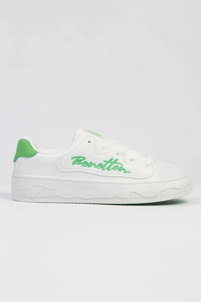 Benetton Kadın Minimalist Günlük Sneaker - Şık ve Rahat