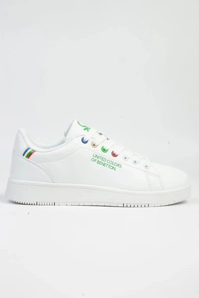 Benetton Minimalist Günlük Kadın Sneaker - Rahat ve Şık - 7