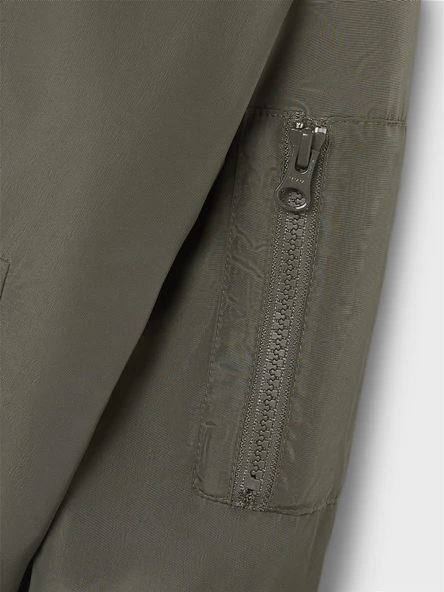 Minimalist Bomber Ceket-Uzun Kol Regular Fit - 9