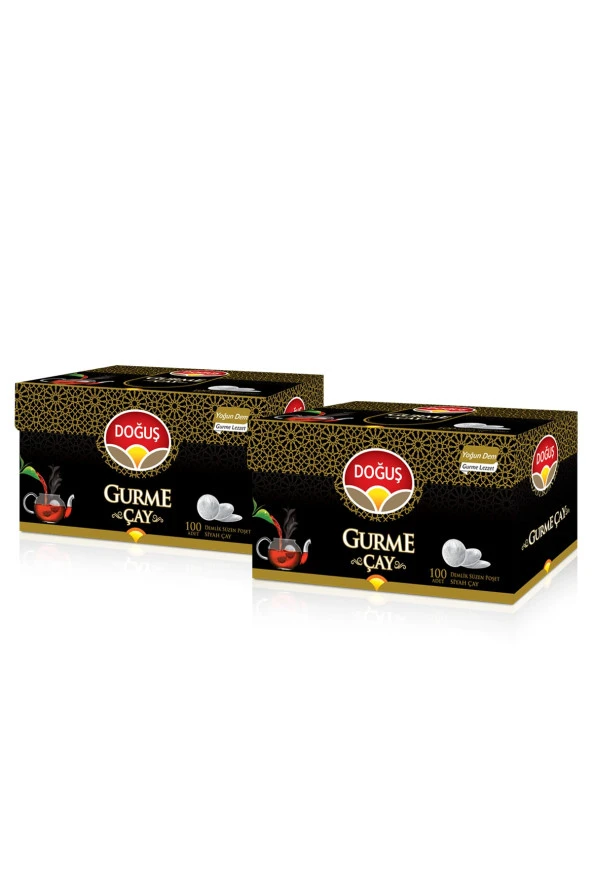 Doğuş Gurme Demlik Poşet Çay 100x3,2g X 2 Adet