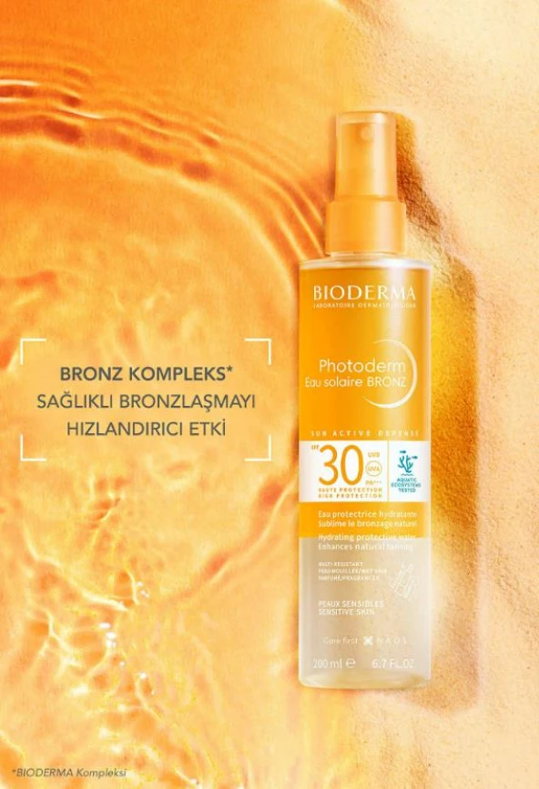 Bioderma Photoderm Bronz Sun Protective Water SPF30 200 ml - 3
