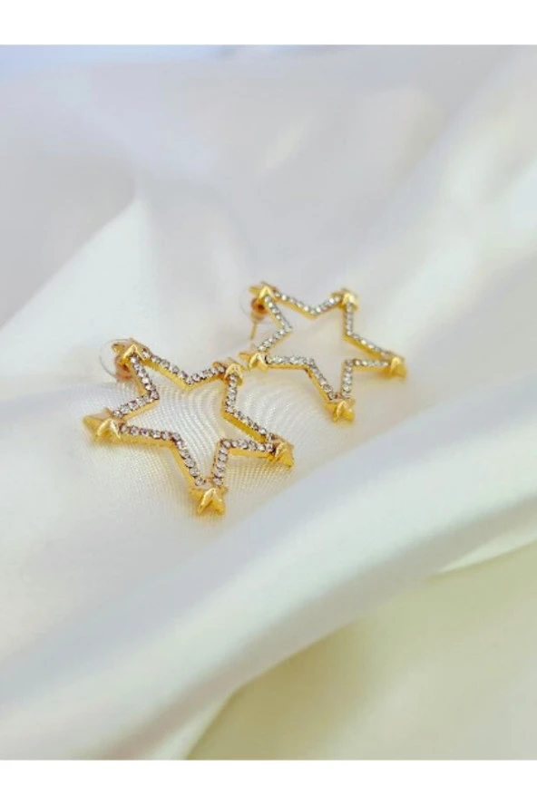 Yıldız Taşlı Özel Seri Küpe ürün görseli