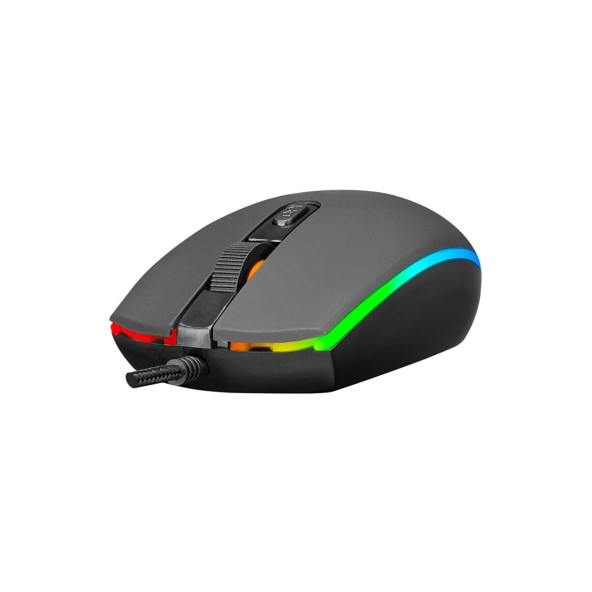 Everest SM-GX66 Usb Siyah Rainbow Aydınlatmalı Gaming Oyuncu Mouse - 4