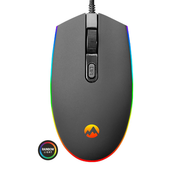 Everest SM-GX66 Usb Siyah Rainbow Aydınlatmalı Gaming Oyuncu Mouse - 5