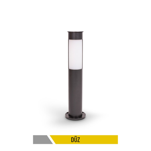 Düz Motifsiz Bollard Bahçe Aydınlatma - 1