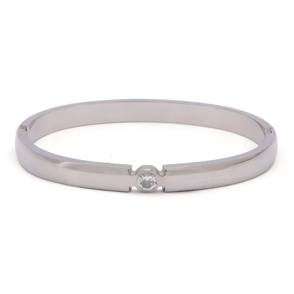 Çelik Kelepçe Bileklik Tektaş Model BLZ-459 ürün görseli