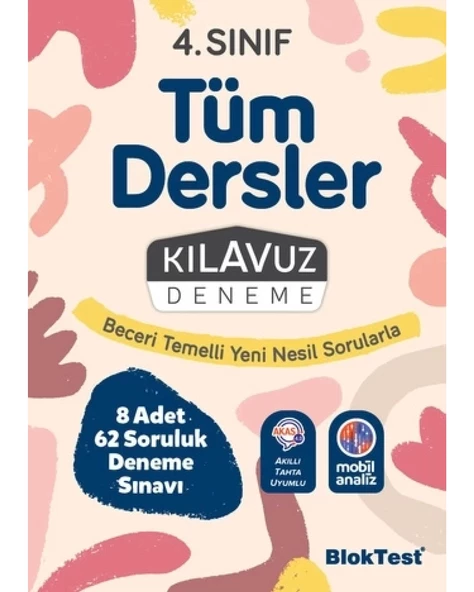 4. Sınıf Tüm Dersler Kılavuz Deneme