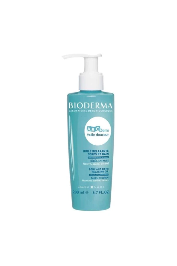 Bioderma Abcderm Massage Oil Bebek Ve Çocuk Nemlendirici Masaj Yağı 200ml