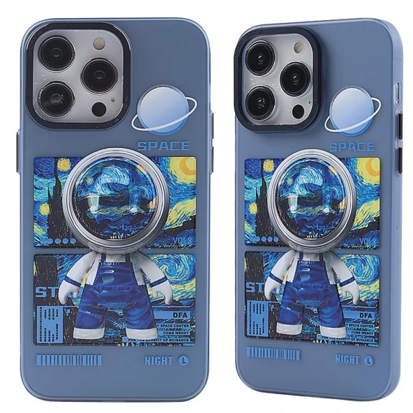 Newface iPhone 14 Pro Uyumlu Prada Desenli Kılıf - 3