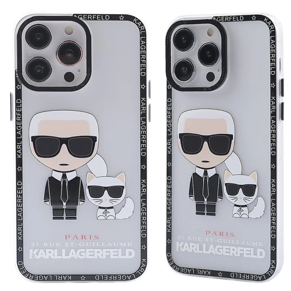 Newface iPhone 14 Pro Uyumlu Prada Desenli Kılıf - 12