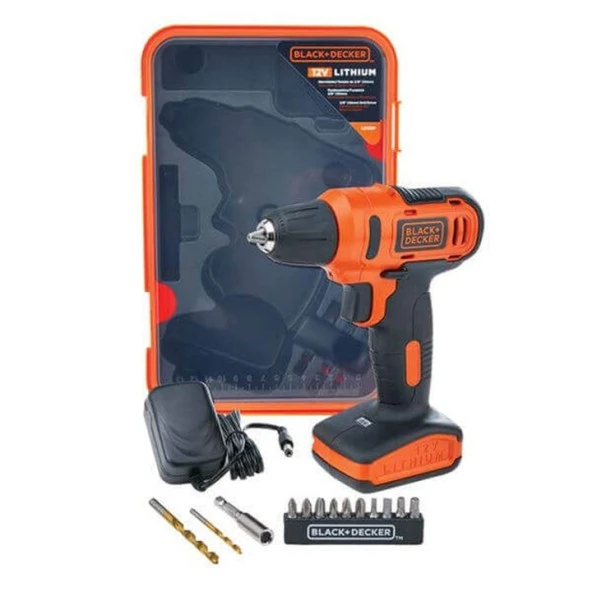 Black Decker Akülü Vidalama 12 Volt-LD12SP - 3