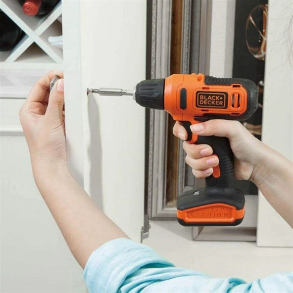 Black Decker Akülü Vidalama 12 Volt-LD12SP - 4