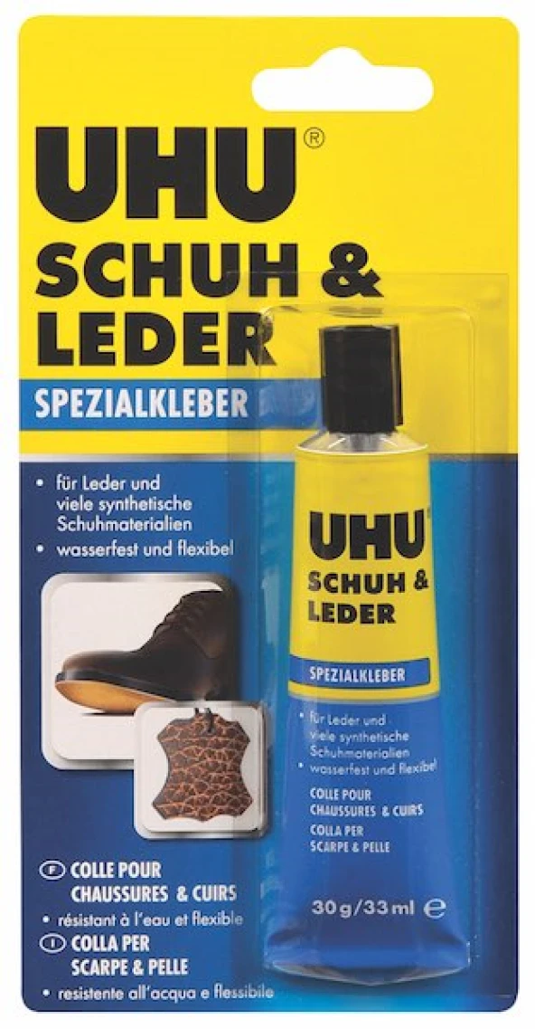 UHU YAPIŞTIRICI SCHUH-LEDER AYAKKABI - ÇANTA 46680 6 ADET