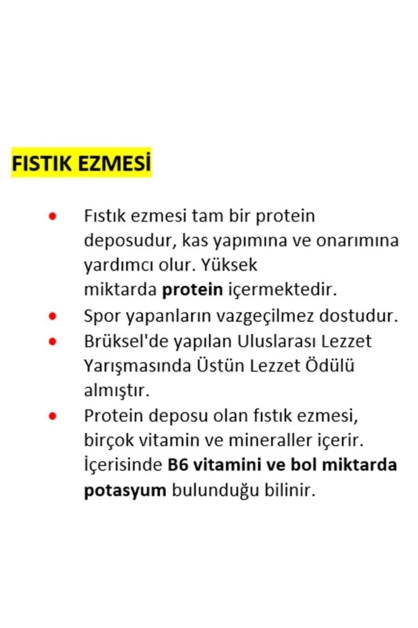 Tuğba Kuruyemiş Fıstık Ezmesi 300 Gr (Şekersiz) - 2