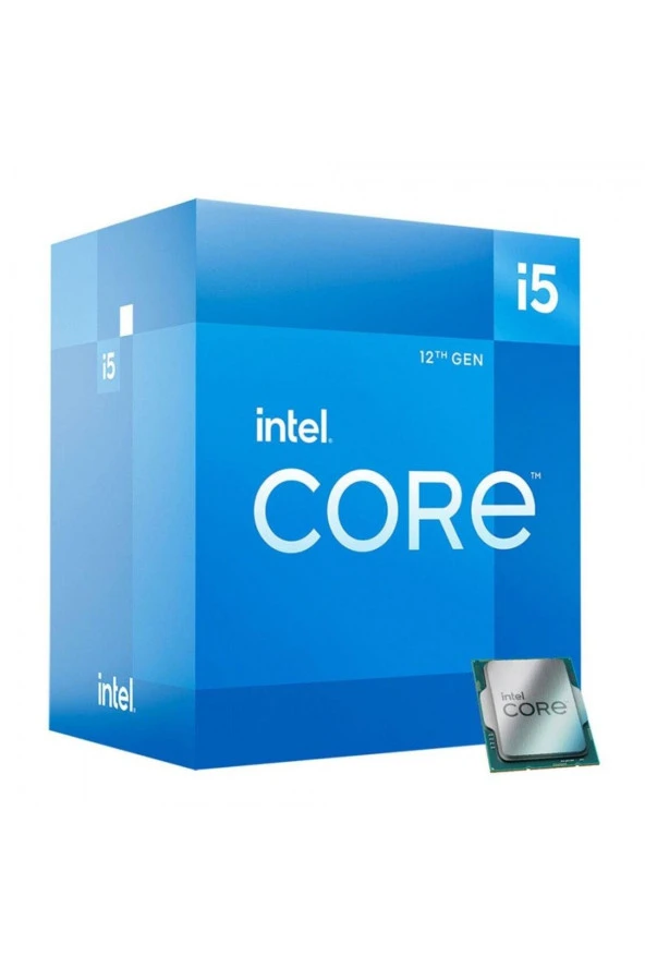 INTEL ALDER LAKE I5-12400F 2.50GHz 18MB 1700p BOX İŞLEMCİ