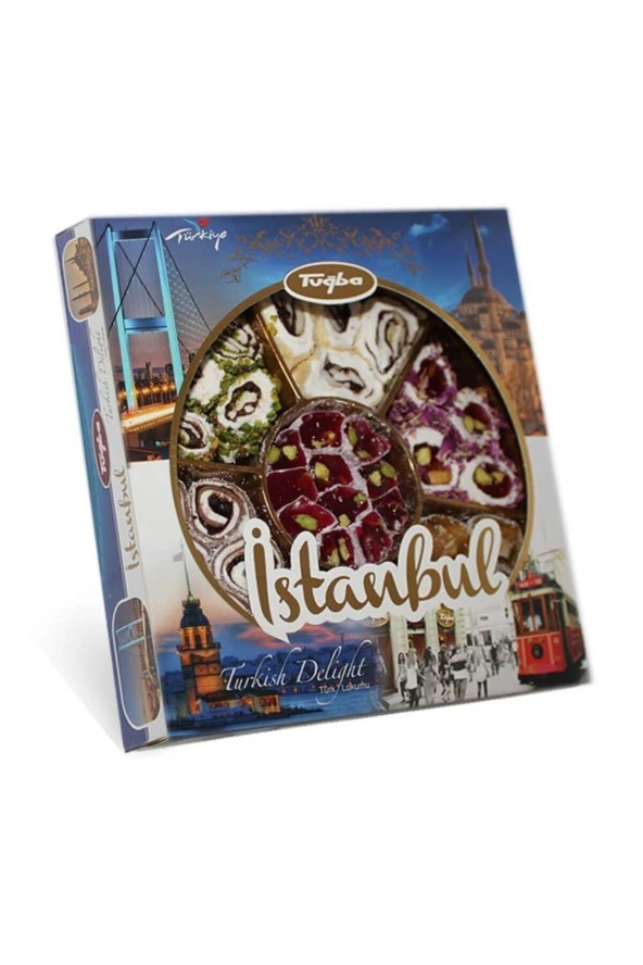 Tuğba Kuruyemiş Istanbul Lokum 430 Gr (Turkish Delight)