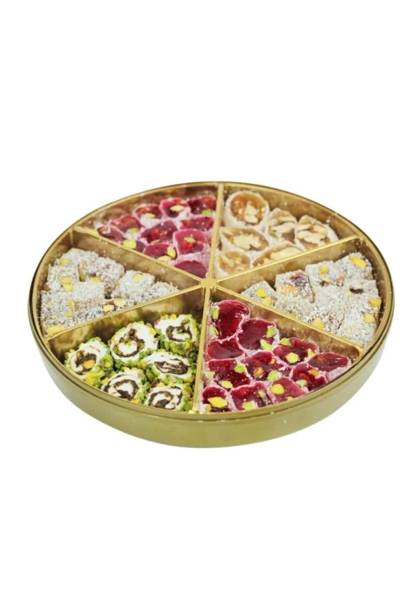 Tuğba Kuruyemiş Cevizli Antepli Karışık Lokum 430 Gr(Turkish Delight) - 2