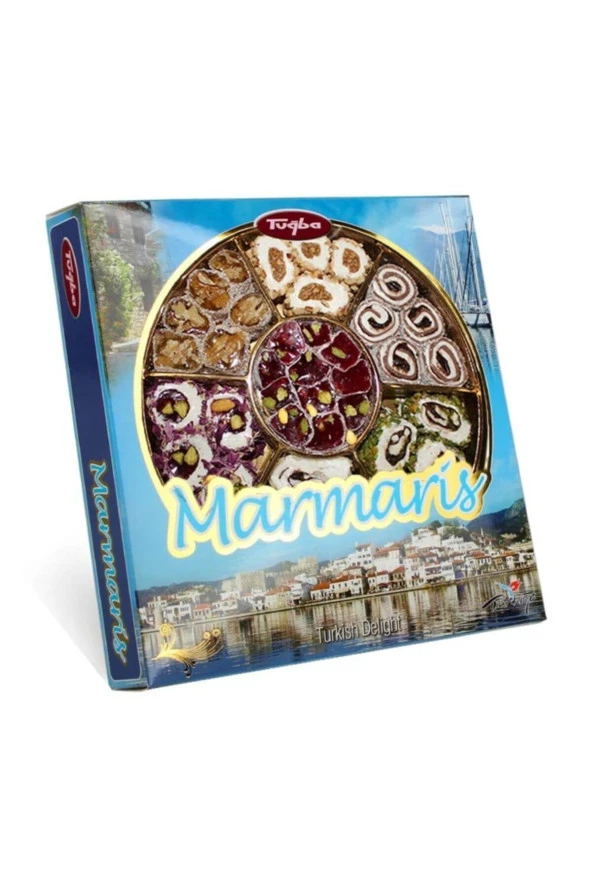 Tuğba Kuruyemiş Marmaris Lokum 430 Gr(Turkish Delight)