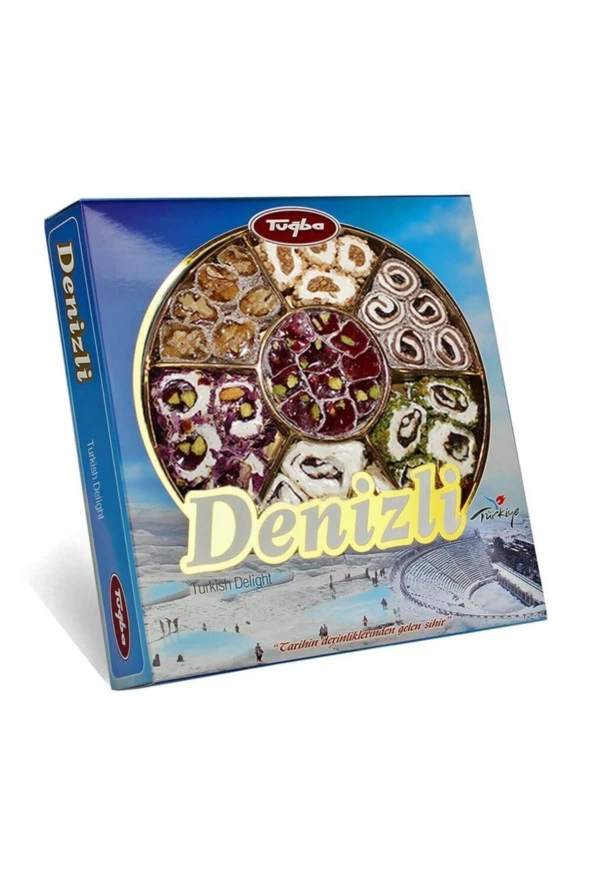 Tuğba Kuruyemiş Denizli Lokum 430 Gr(Turkish Delight)