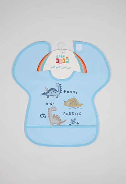 Babyhola 0-6 Yaş Büyük Boy Su Geçirmez Cepli BLW Mama Önlüğü Aktivite Önlüğü 1000 - 3