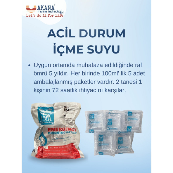 ANA Acil Durum İçme Suyu 20 Adet x 500ml - 3