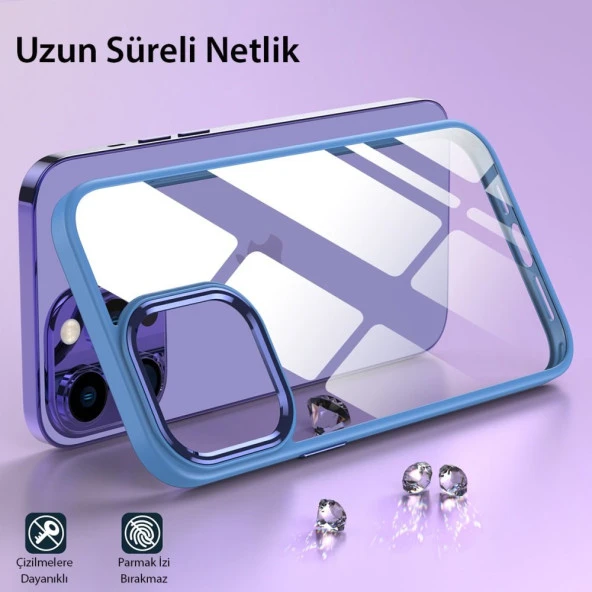 Newface iPhone 14 Pro Uyumlu Kılıf Power Silikon - 4