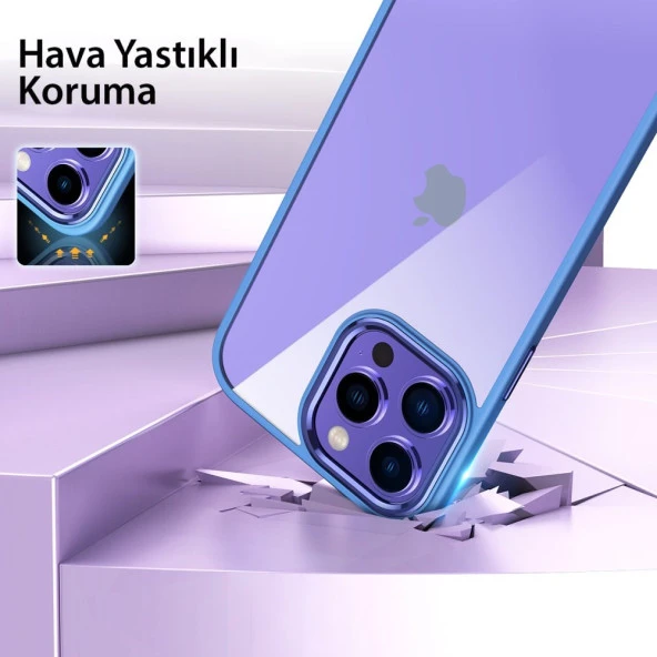 Newface iPhone 14 Pro Uyumlu Kılıf Power Silikon - 6