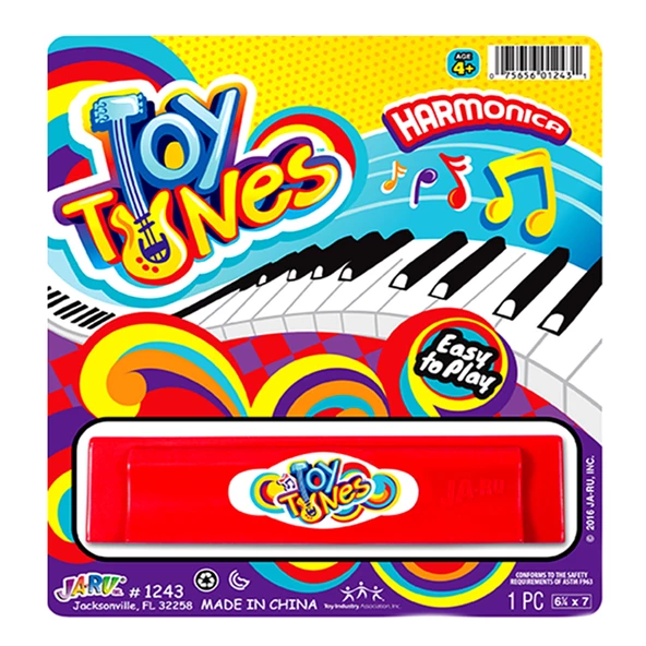 Mızıka Eğitici Oyuncak Toy Tunes Harmonika Kırmızı