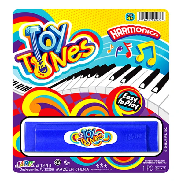 Mızıka Eğitici Oyuncak Toy Tunes Harmonika Mavi