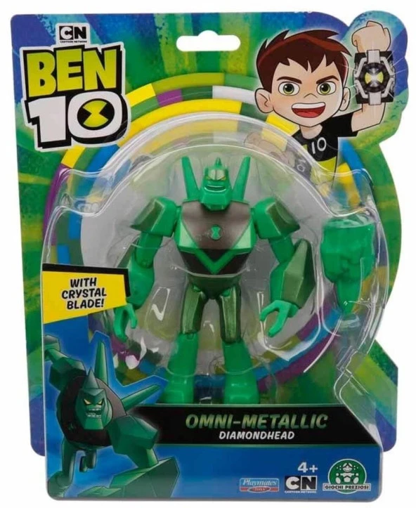 Ben 10 Aksiyon Figür Omni-Metallic Diamondhead Lisanslı Ürün ürün görseli 1