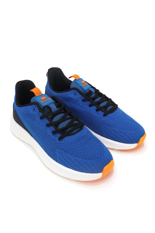 Erkek Hava Alan Günlük Rahat Saks Turuncu Spor Ayakkabı - 2