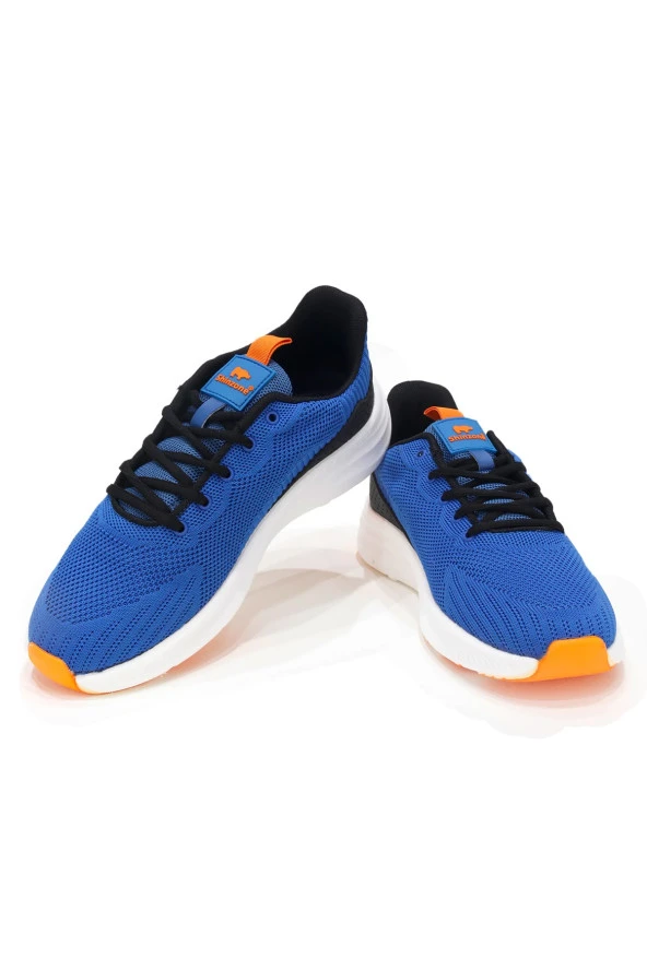Erkek Hava Alan Günlük Rahat Saks Turuncu Spor Ayakkabı - 5