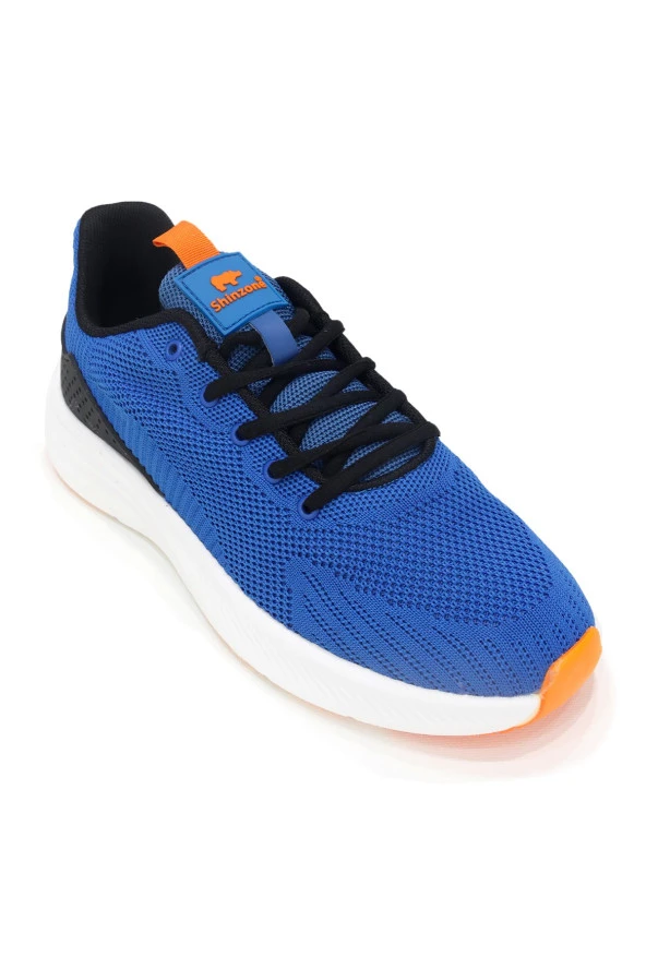 Erkek Hava Alan Günlük Rahat Saks Turuncu Spor Ayakkabı - 6