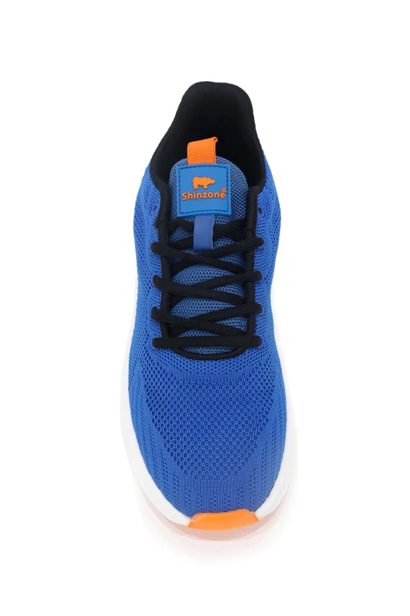 Erkek Hava Alan Günlük Rahat Saks Turuncu Spor Ayakkabı - 7