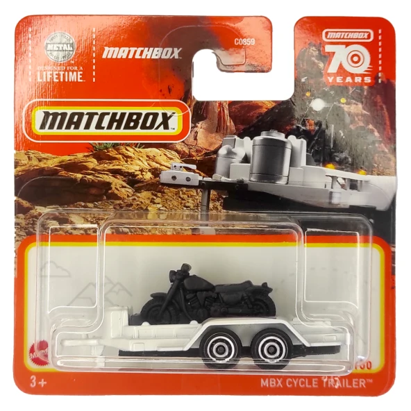 Mattel Matchbox MBX Cycle Trailer C0859-HLD27