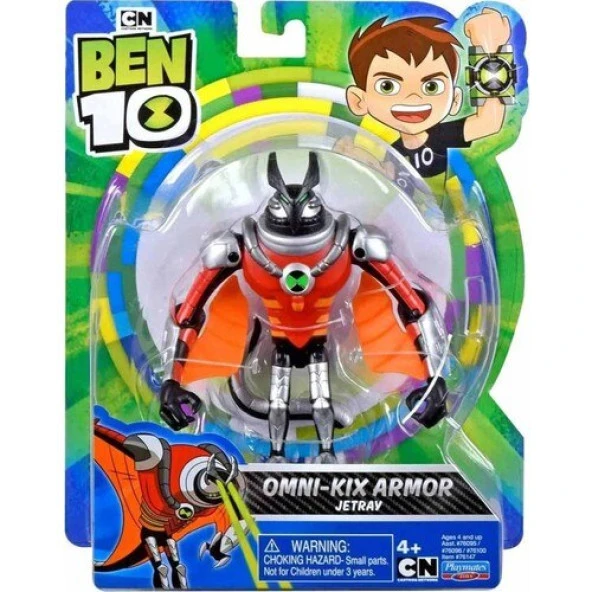 Ben 10 Aksiyon Figür Omni-Kıx Armor Jetray Lisanslı Ürün ürün görseli 1