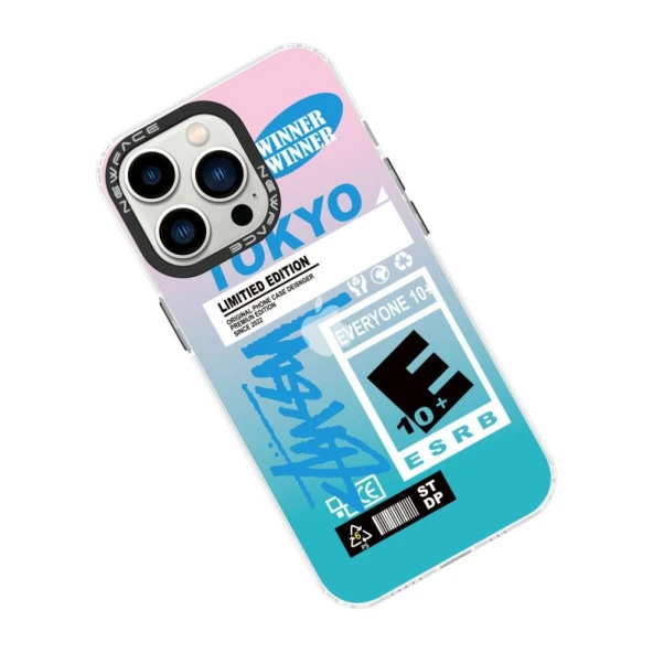 Newface iPhone 14 Pro Uyumlu Kılıf Estoril Desenli Kılıf - 2