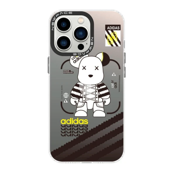 Newface iPhone 14 Pro Uyumlu Kılıf Estoril Desenli Kılıf - 8