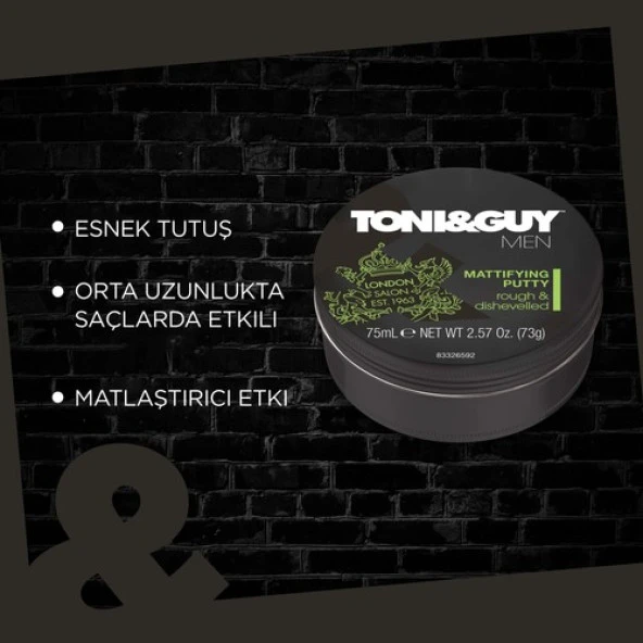 Toni & Guy Saç Şekillendirici Wax 75 ml - 3