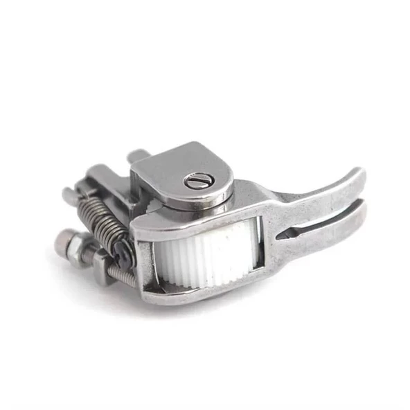 Kingstar JY312 Düz Makine Mont ve Ceket Plastik Tırtıllı Rulmanlı Teker Dar Ayağı - 5