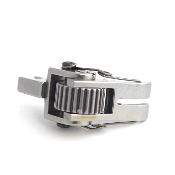 Kingstar JY211 Düz Makine Mont ve Ceket Metal Tırtıllı Rulmanlı Teker Geniş Ayağı - 5
