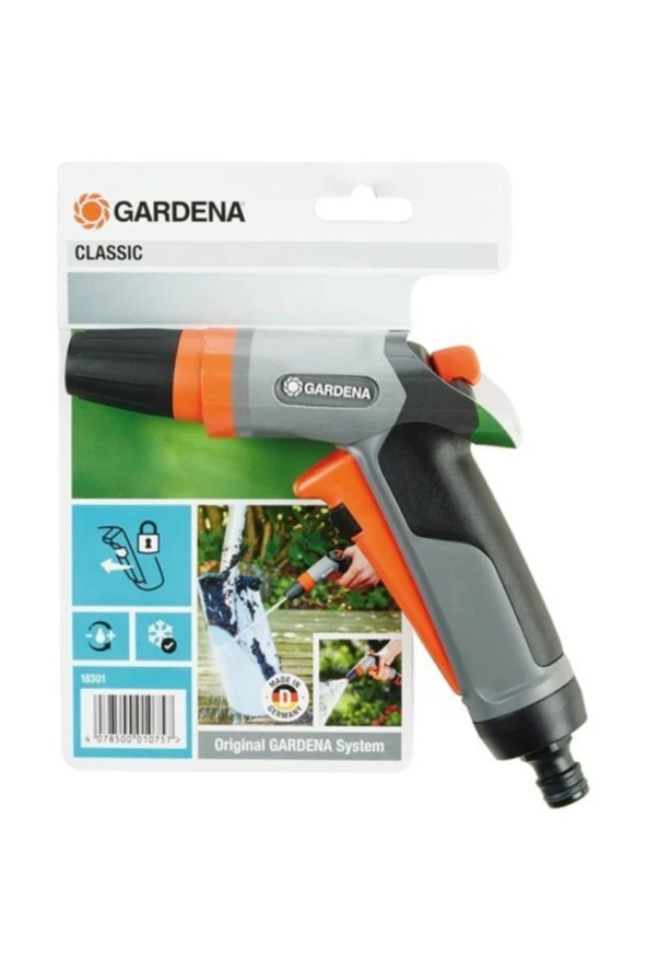 Gardena 18301-20 Hortum Tabancası Classic