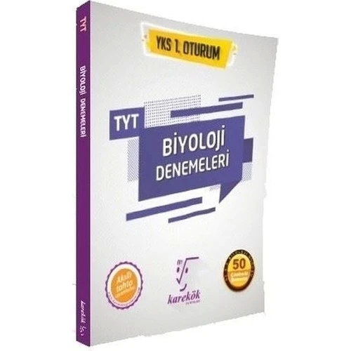KAREKÖK TYT 50 BİYOLOJİ ÇÖZÜMLÜ DENEMELERİ YKS 1.OTURUM