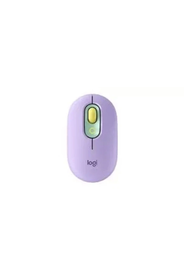 Logitech POP Emoji 910-006547 Lila Sessiz Optik Kablosuz Mouse