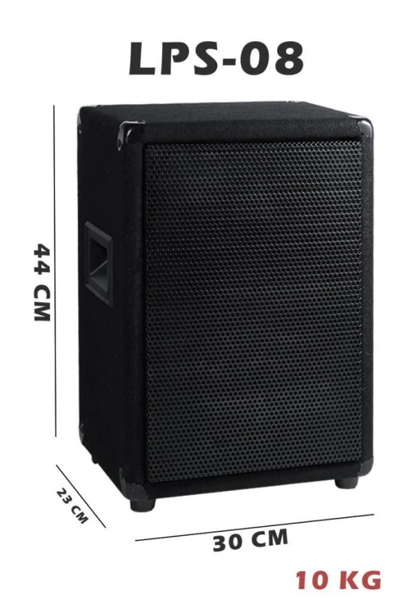 Lastvoice LPS-08 Ahşap Profesyonel Kabin Hoparlör 8'' 350W - 4