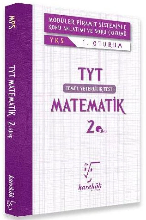KAREKÖK TYT YKS MATEMATİK 2.KİTAP 1.OTURUM