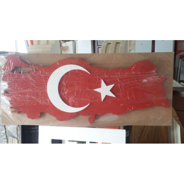 STRAFOR KÖPÜK BAYRAK HARİTA 46x110x2 CM - 2