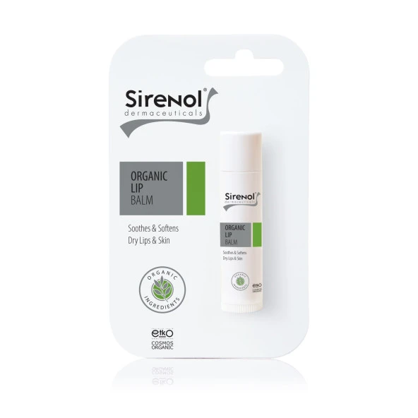 Sirenol Organik Dudak Balmı 5 mL