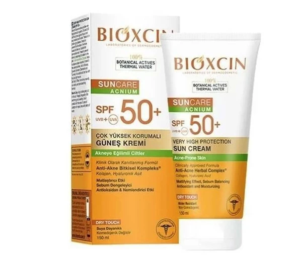 Bioxcin Sun Care Akneye Eğilimli Ciltler İçin Spf50+ Güneş Kremi 150 ml